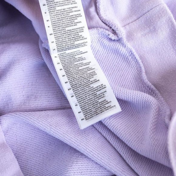 adidas Lavender Purple Hoodie with Pocket, Size Large - Picture 8 of 11